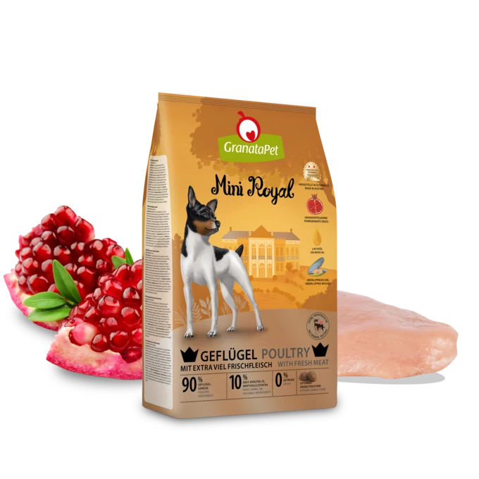 GranataPet Mini Royal száraztáp poultry 1kg