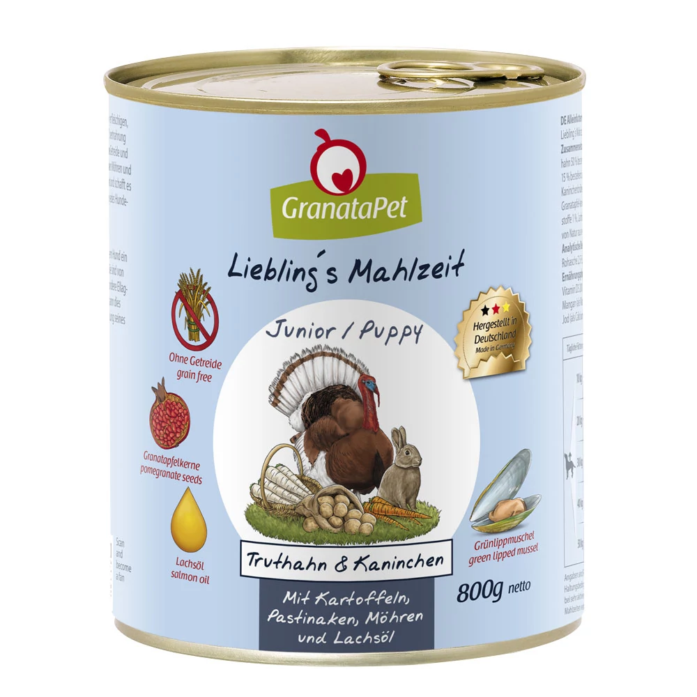 GranataPet Liebling's Mahlzeit Junior/Puppy konzerv 800 g