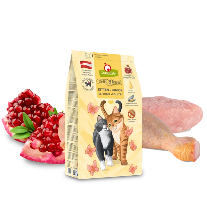 GranataPet DeliCatessen száraztáp Kitten szárnyas száraztáp 300 g