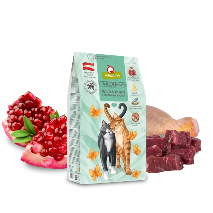 GranataPet DeliCatessen száraztáp vad és csirke Adult 300 g
