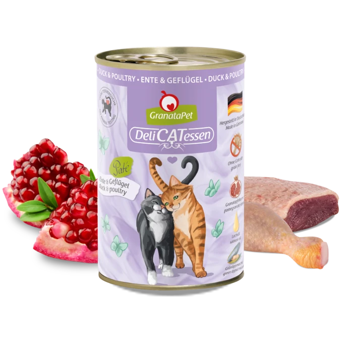 GranataPet DeliCatessen konzerv kacsa és szárnyas 400g 6db