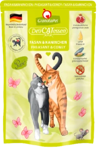 GranataPet Delicatessen Pouch fácán és nyúl 85g 6db