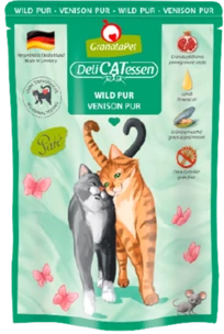 GranataPet Delicatessen Pouch Wild PUR 85g