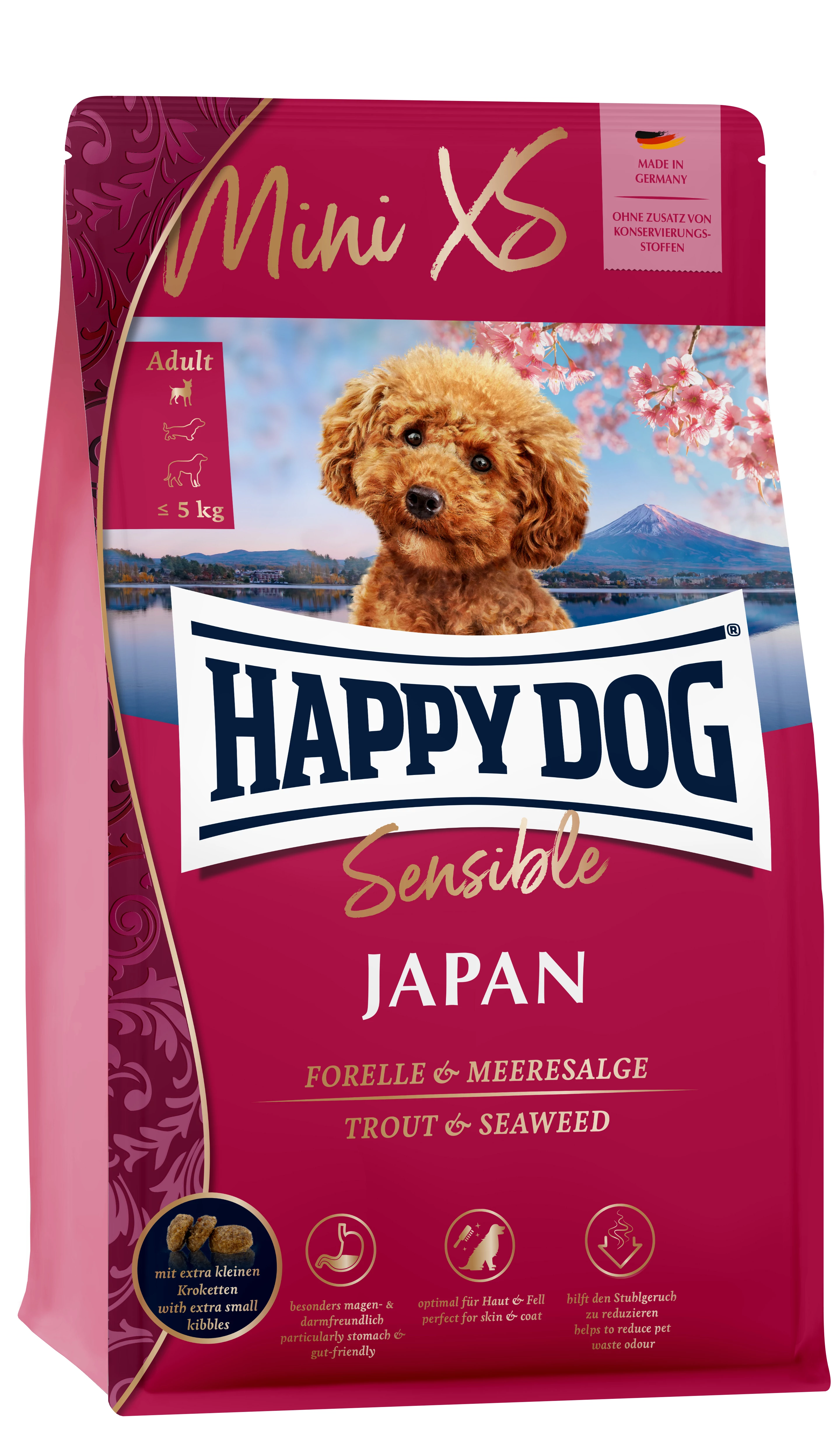 Happy Dog Mini XS Sensible Japán 300g