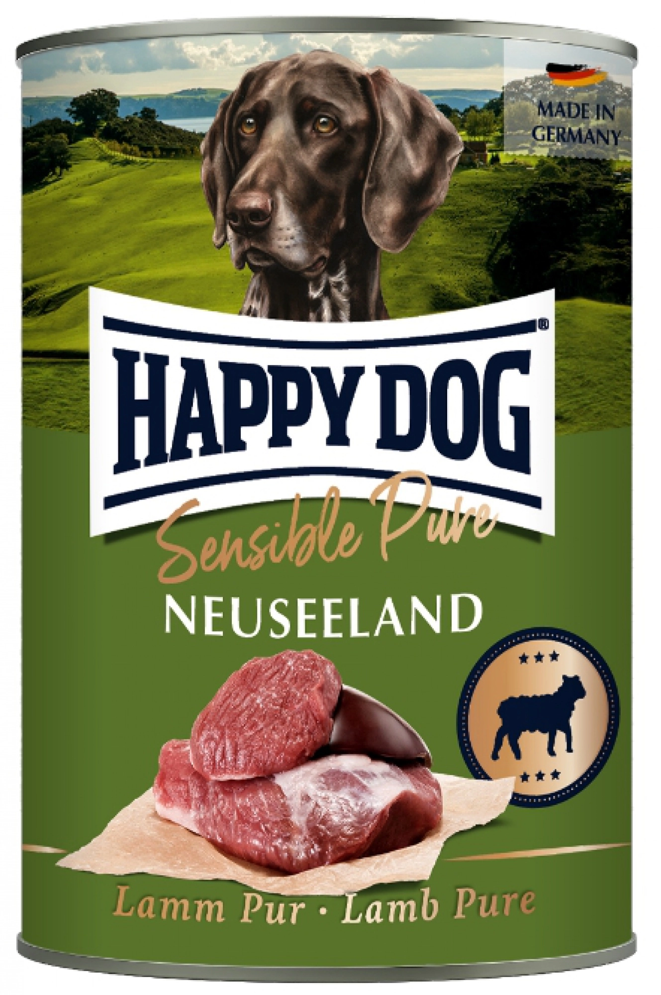 Happy Dog Supreme Sensible PUR KONZERV NEUSEELAND (bárány) 6X400 G