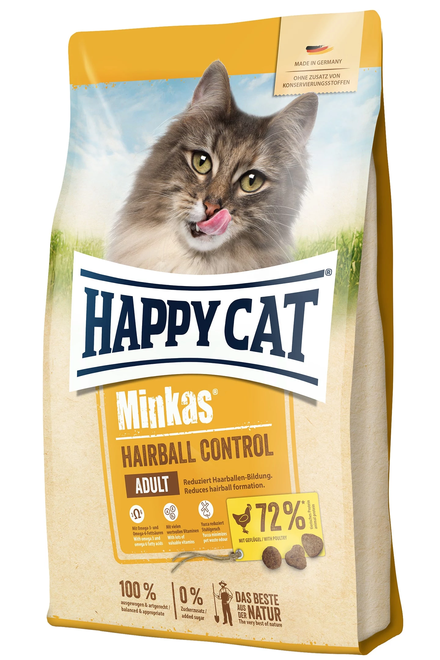Happy Cat MINKAS HAIRBALL CONTROL 1,5kg