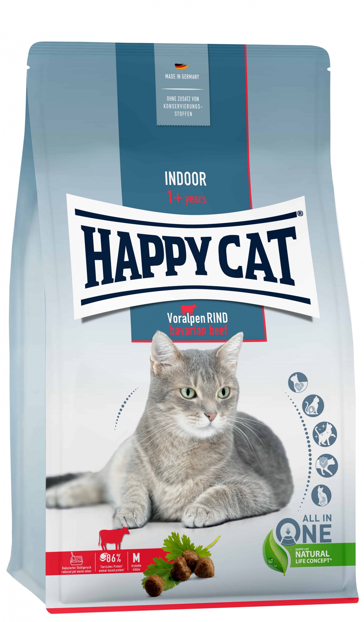 Happy Cat Supreme ADULT INDOOR MARHA 4kg