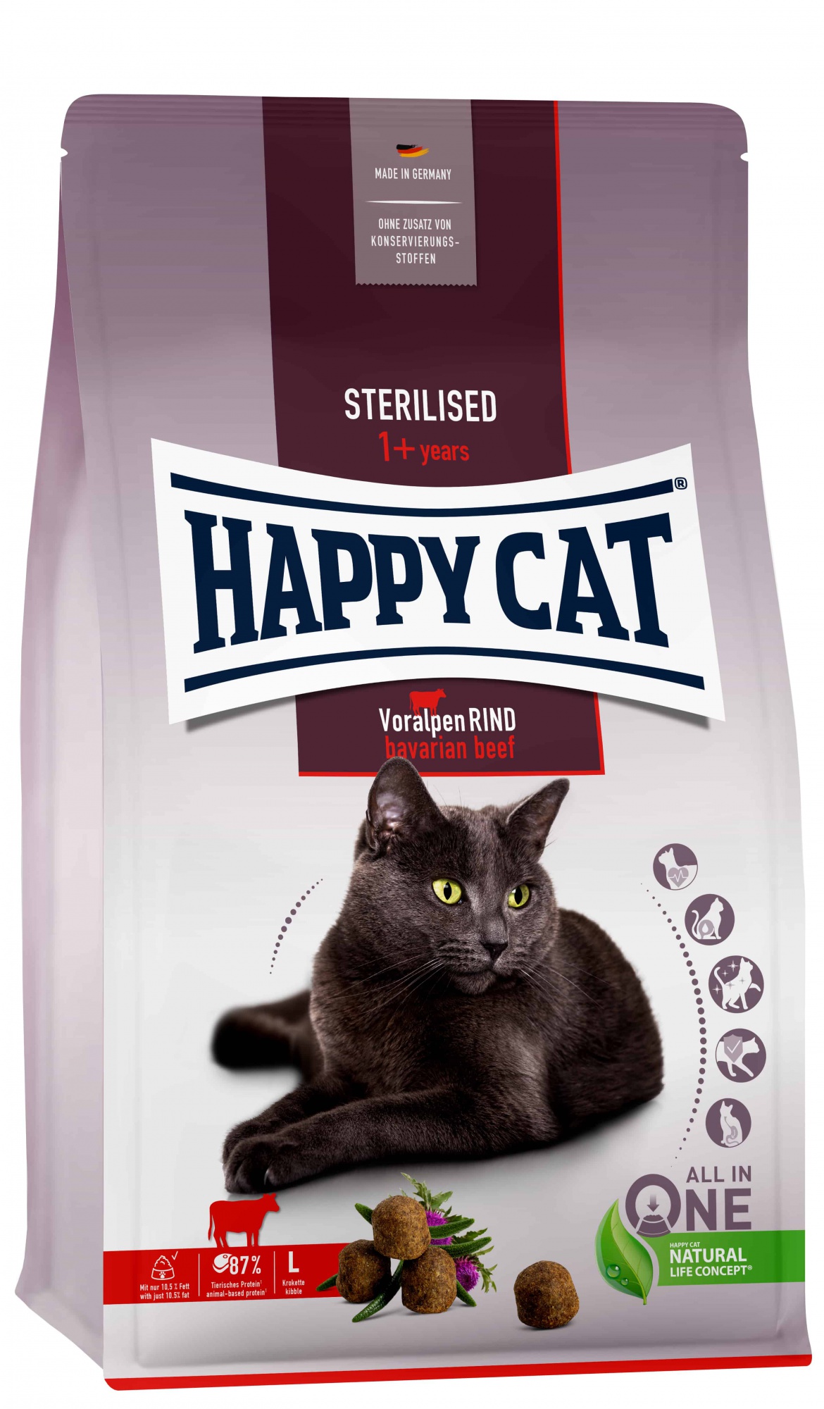 Happy Cat Supreme ADULT STERILISED MARHA 4kg