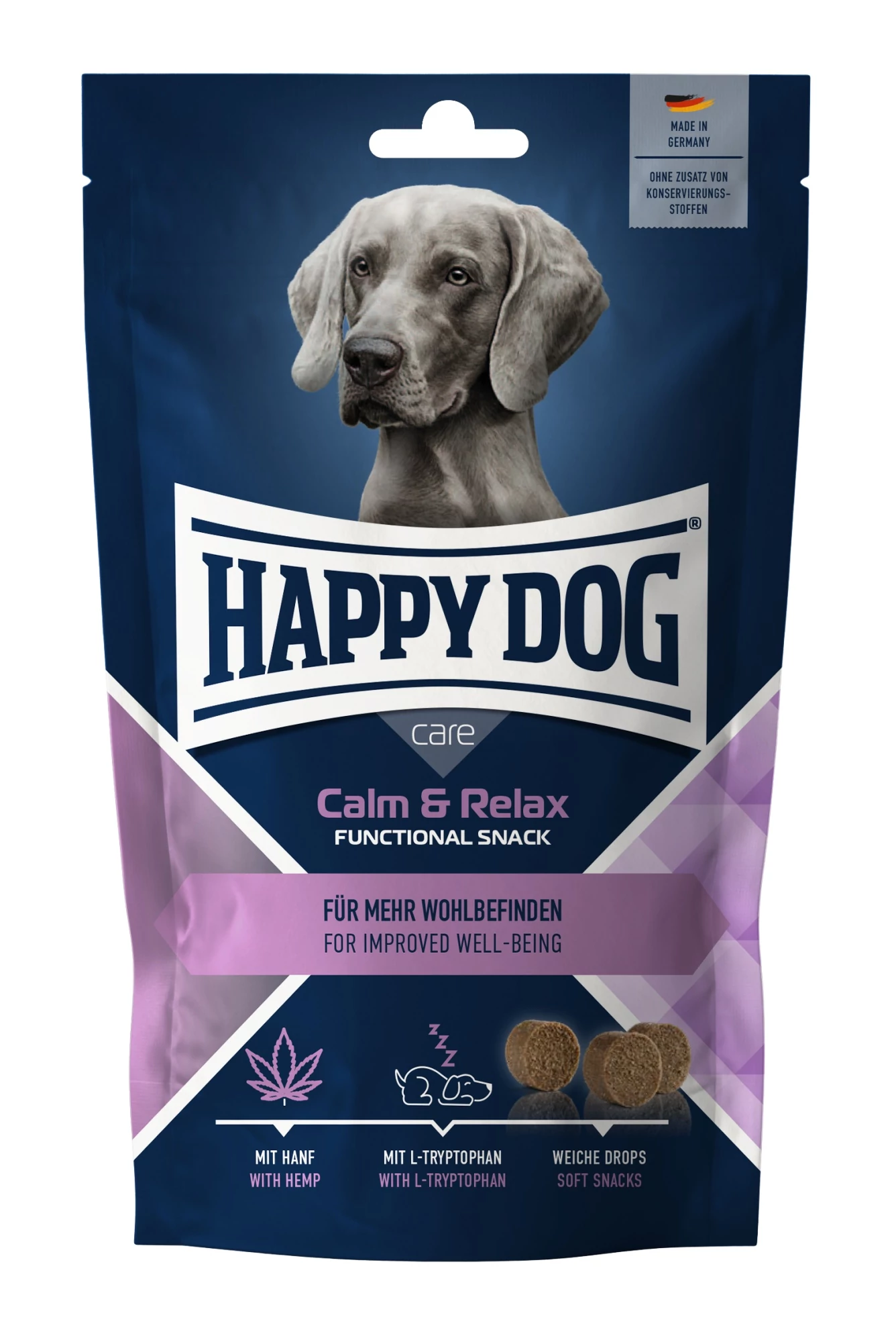 Happy Dog Care Snack Calm & Relax 100g