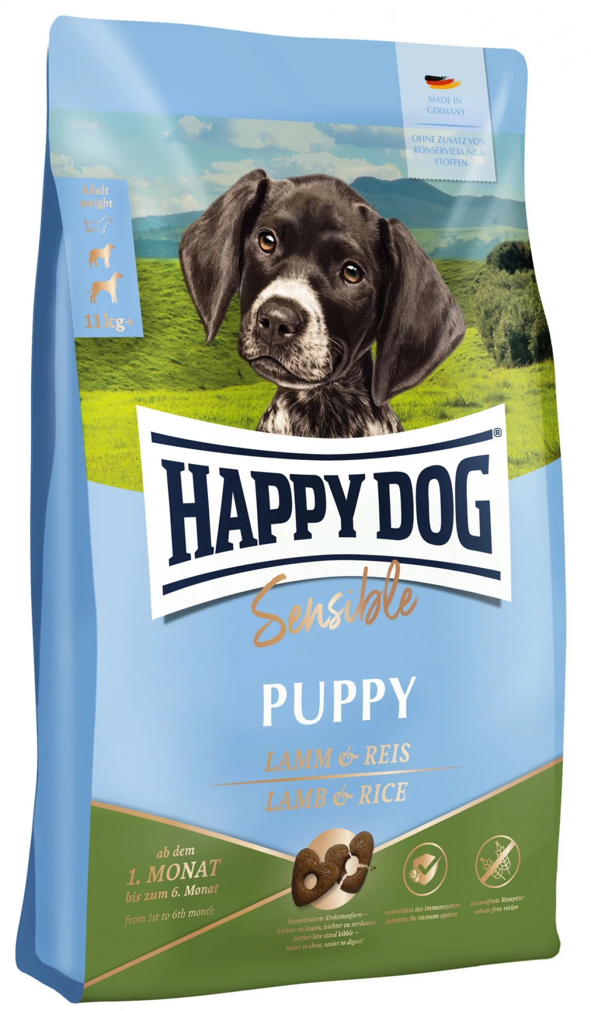 Happy Dog Supreme Young Sensible Puppy Lamb/Rice 1 KG