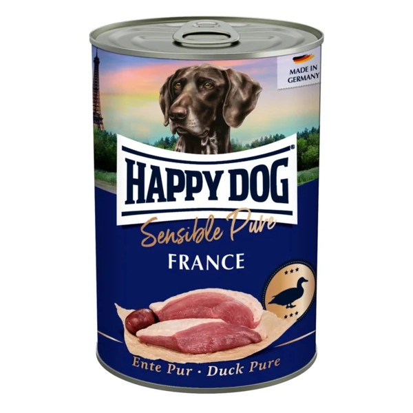 Happy Dog Supreme Sensible PUR KONZERV FRANCE (kacsa) 6X400 G