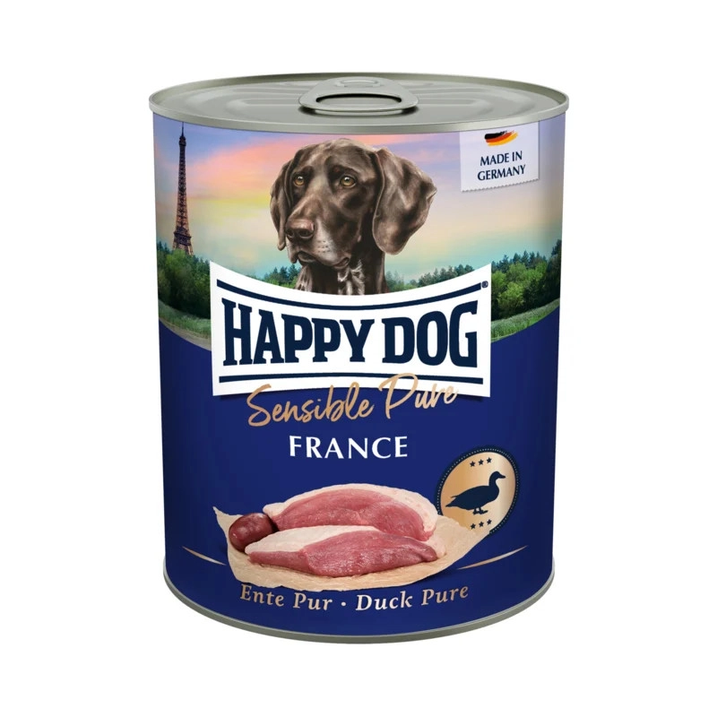 Happy Dog Supreme Sensible PUR KONZERV FRANCE (kacsa) 6X800 G