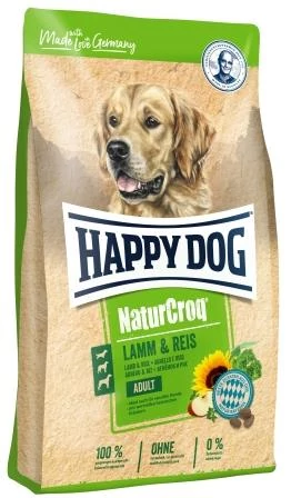 Happy Dog NATUR-CROQ LAMM/REIS (Bárány & rizs) 4kg