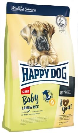 Happy Dog Supreme BABY GIANT LAMM/REIS 15kg