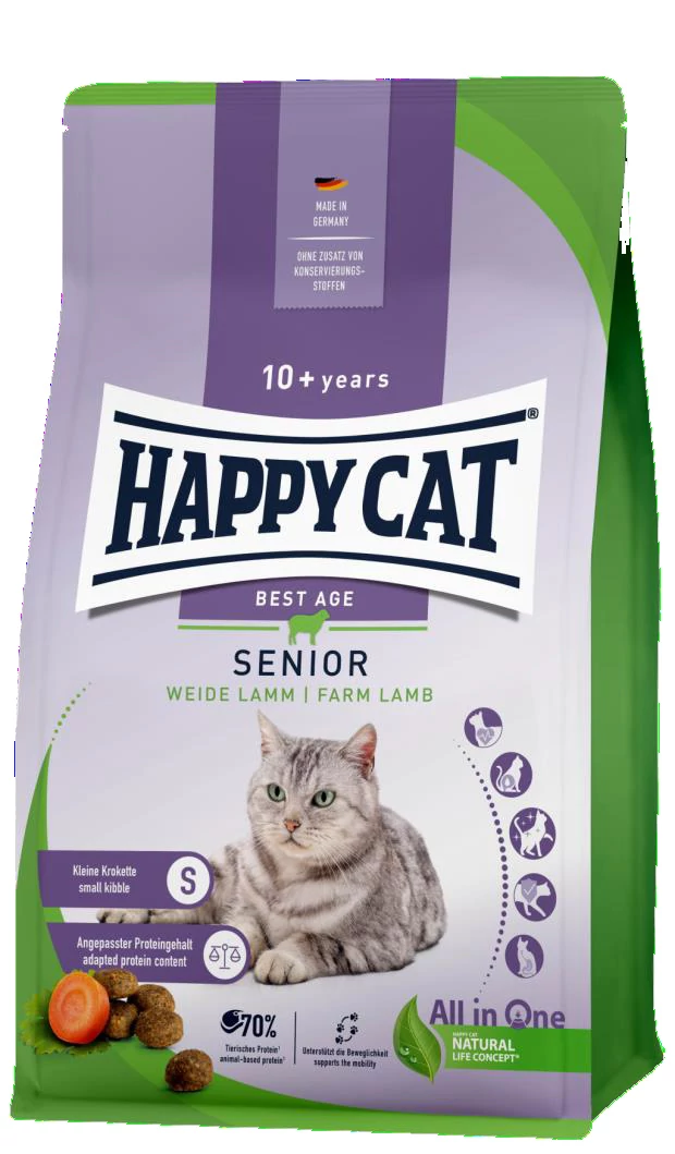 Happy Cat ADULT SENIOR BÁRÁNY 1,3kg