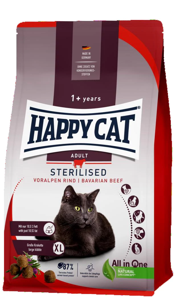 Happy Cat ADULT STERILISED MARHA 10kg