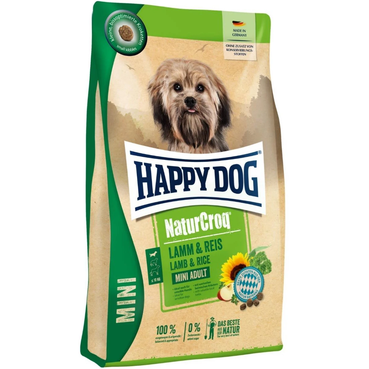 Happy Dog NATUR-CROQ MINI LAMM/REIS 4 KG