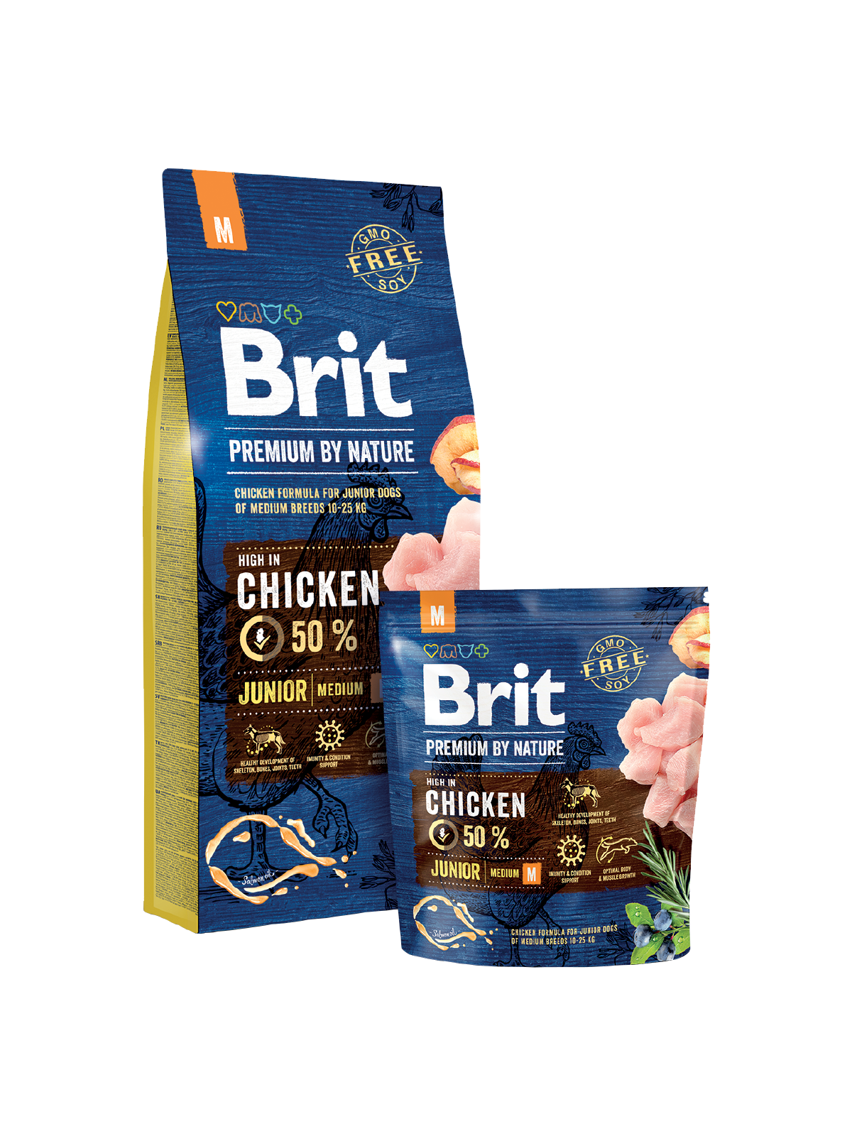 Brit Premium by Nature Medium Junior 3kg