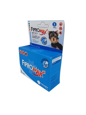 FIPROMAX SPOT-ON DOG S (2-10KG) 3X