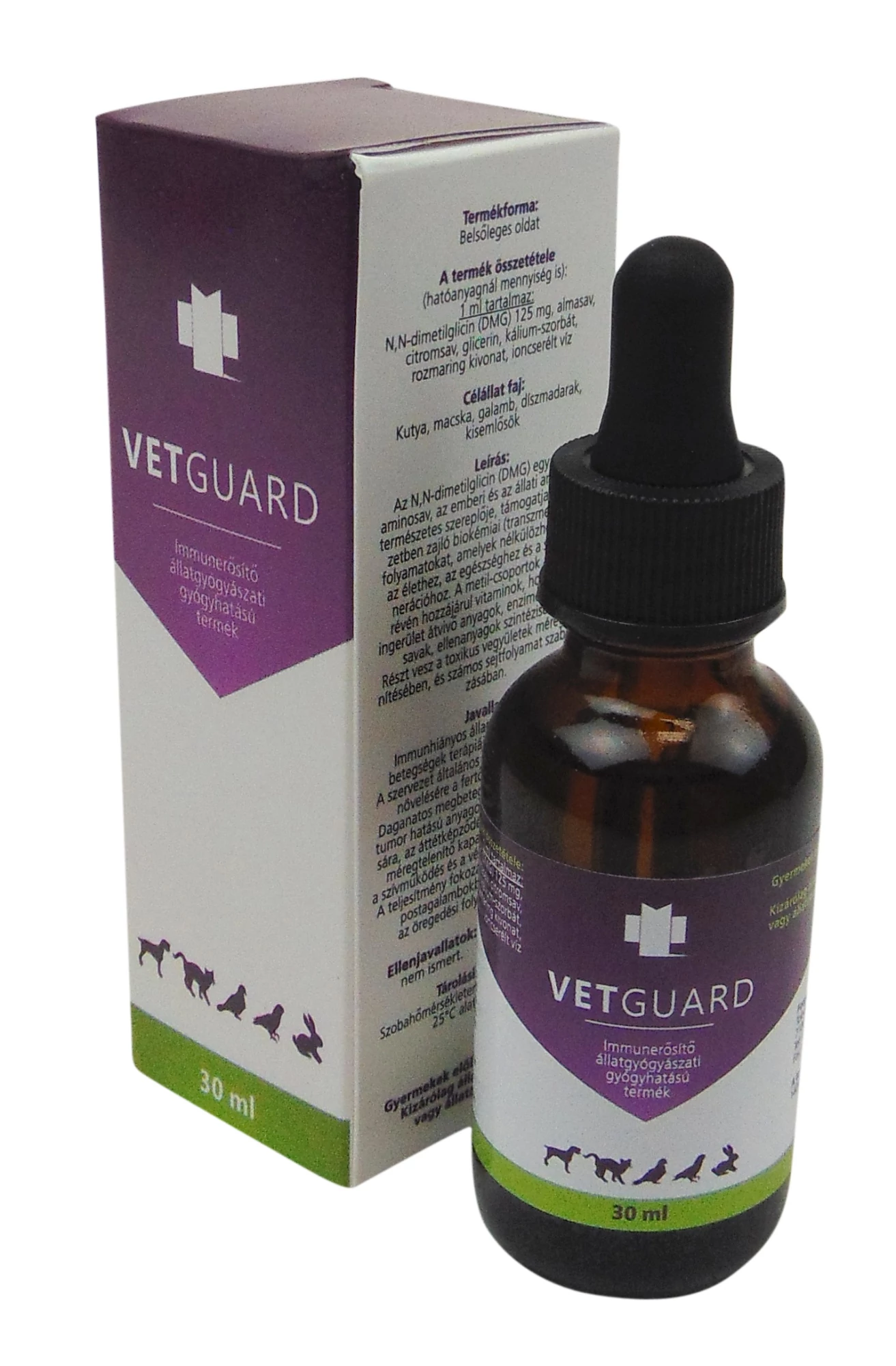 VETGUARD BELSŐLEGES OLDAT  30 ML