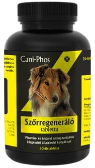CANI-PHOS SZŐRREGENERÁLÓ TABL. KUTYA 50X