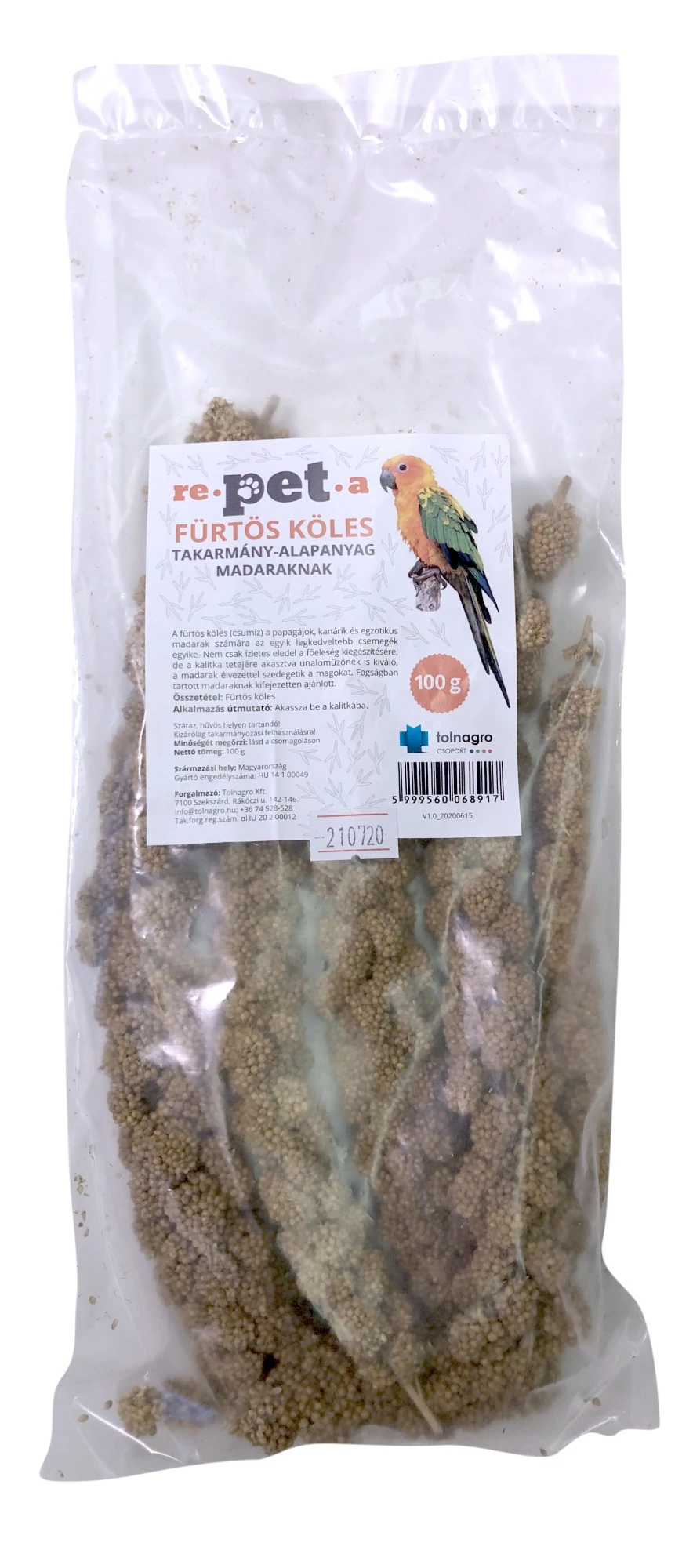 Repeta fürtös köles 100g