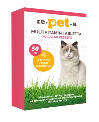 Repeta multivitamin tabletta macskák részére 50x