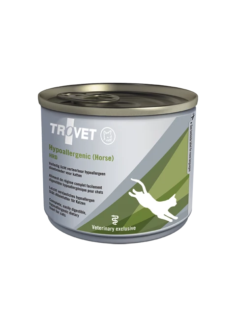Trovet Hypoallergenic Horse HRD Cat konzerv 200g