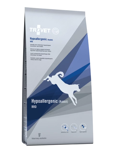 Trovet Hypoallergenic Rabbit RRD Dog 3kg