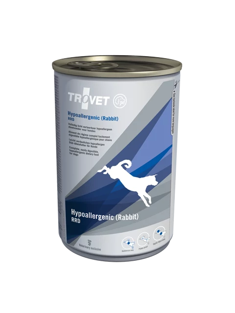 Trovet Hypoallergenic Rabbit RRD Dog konzerv 400g