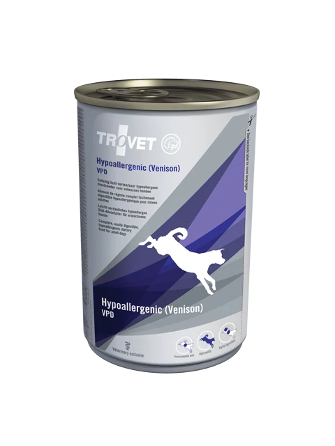 Trovet Hypoallergenic Venison VPD 400g