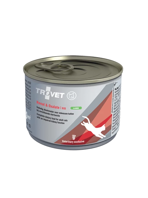 Trovet Renal Oxalate Diet Cat RID Lamb konzerv 200g