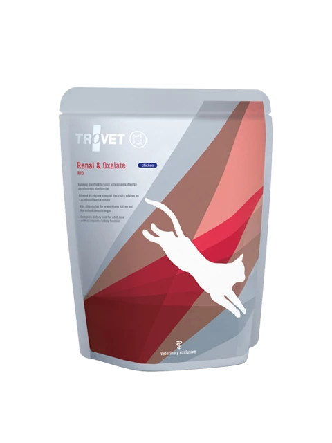 Trovet Renal Oxalate Diet Cat RID Chicken alutasakos 85g