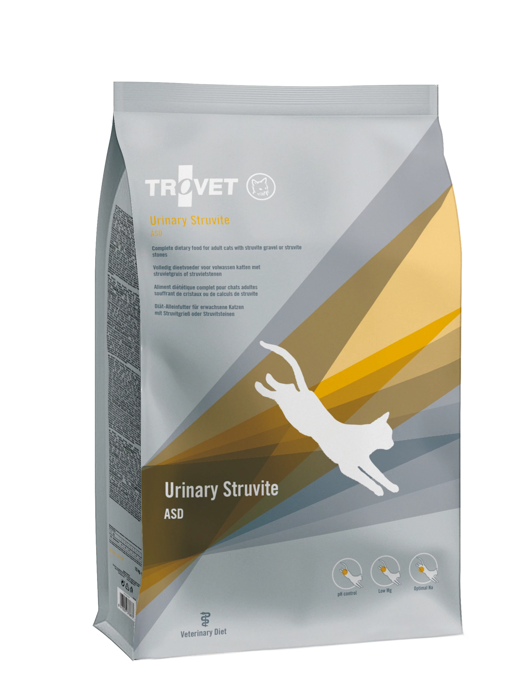 Trovet Urinary Struvit Cat ASD 10kg