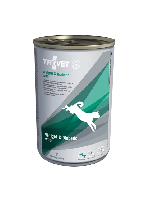 Trovet Weight and Diabetic WRD Dog konzerv 400g